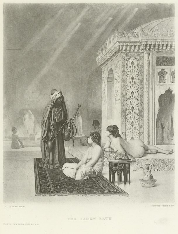 Le Bain du Harem - Jean Leon Gerome
