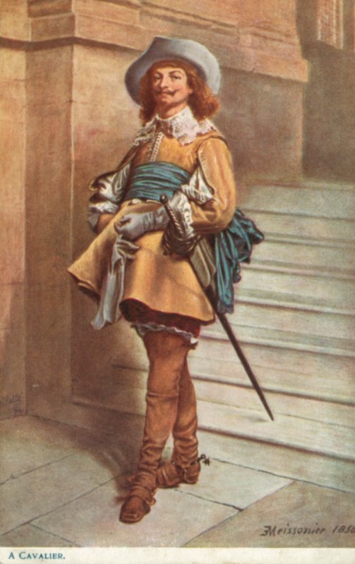 Un cavalier - Jean Louis Ernest after Meissonier