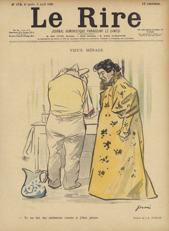 Illustration pour Le Rire - Jean Louis Forain