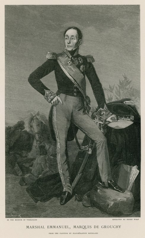 Maréchal Emmanuel, marquis de Grouchy - Jean Sebastien Rouillard
