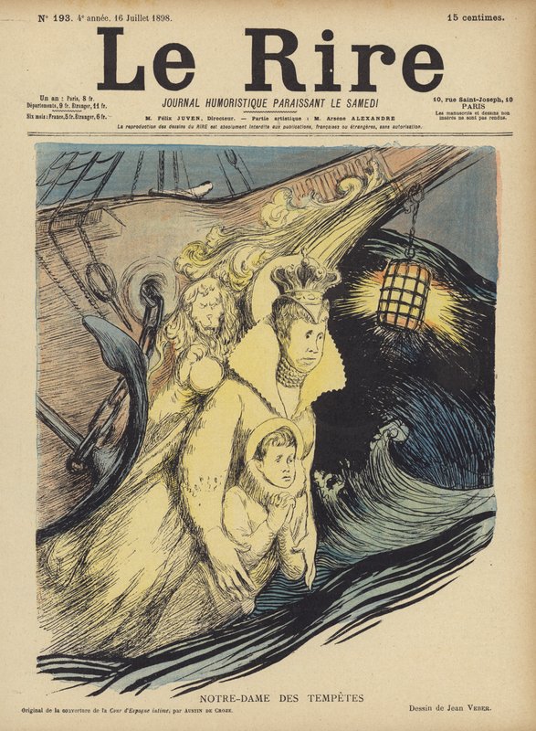 Illustration pour Le Rire - Jean Veber