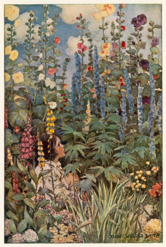 Les fleurs - Jessie Willcox Smith