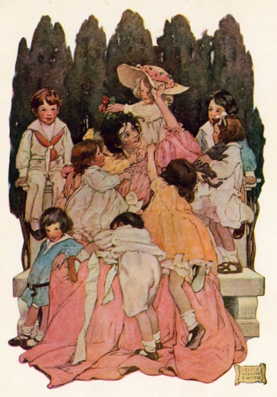 À Tante - Jessie Willcox Smith