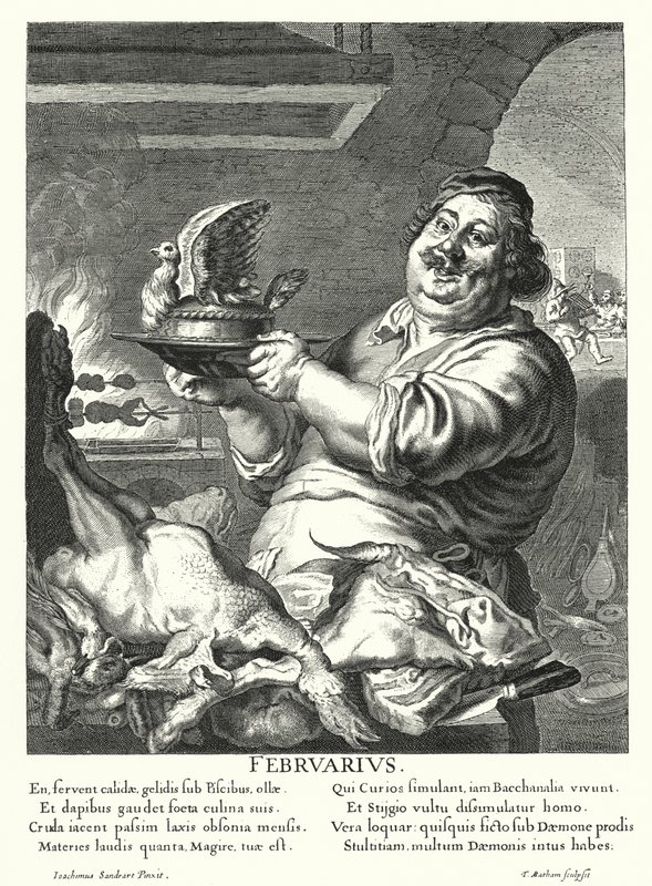 Février - Joachim von Sandrart