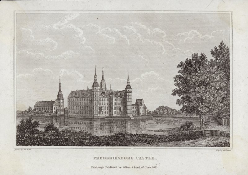 Palais de Frederiksborg - Johan Christian Dahl