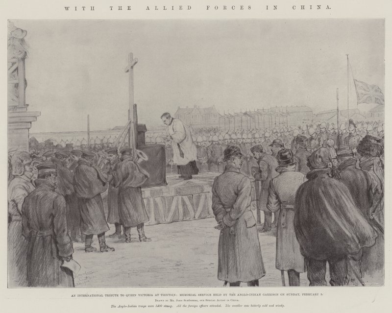 Avec les forces alliées en Chine - Johann Nepomuk Schonberg
