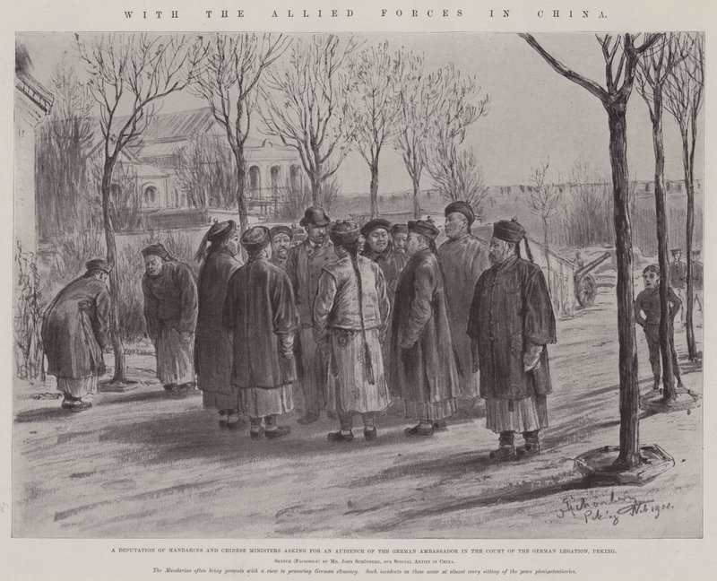 Avec les forces alliées en Chine - Johann Nepomuk Schonberg