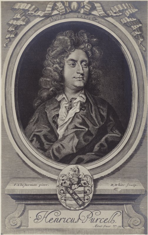 Portrait de Henry Purcell - Johann Closterman