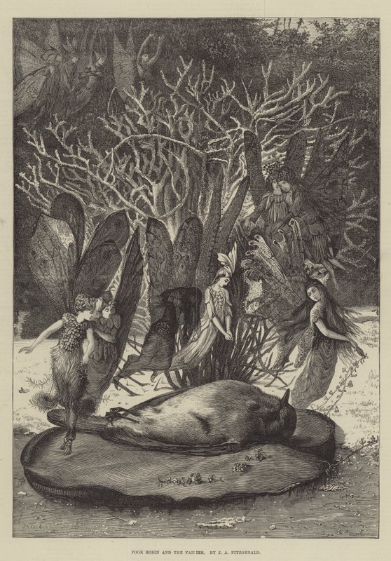 Pauvre Robin et les fées - John Anster Fitzgerald