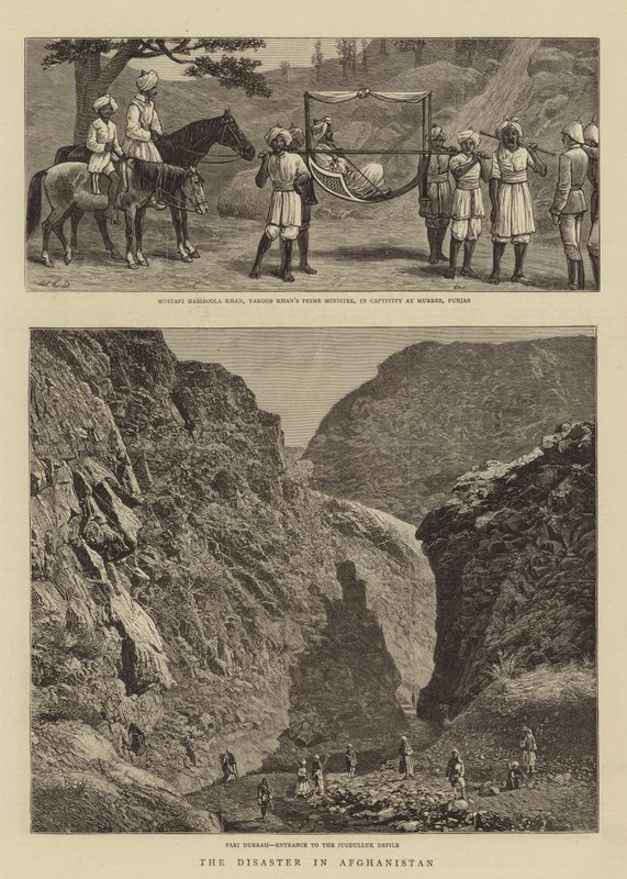 Le désastre en Afghanistan - John Charles Dollman