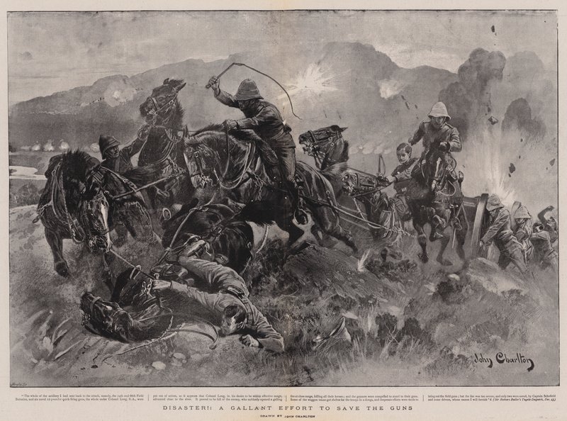 Désastre !, un effort courageux pour sauver les canons - John Charlton