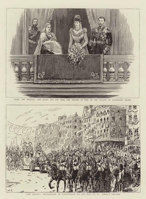 Le mariage du duc et de la duchesse d