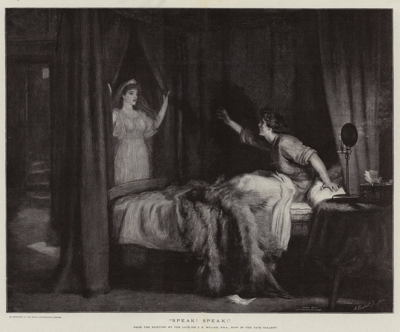 Parle! Parle! - John Everett Millais