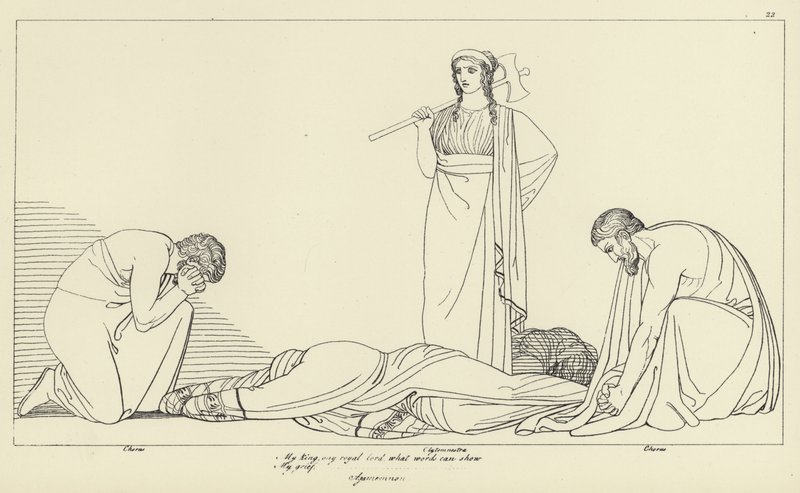 Agamemnon - John Flaxman