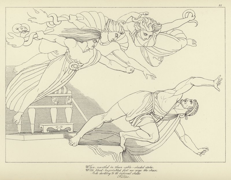 Les Furies - John Flaxman