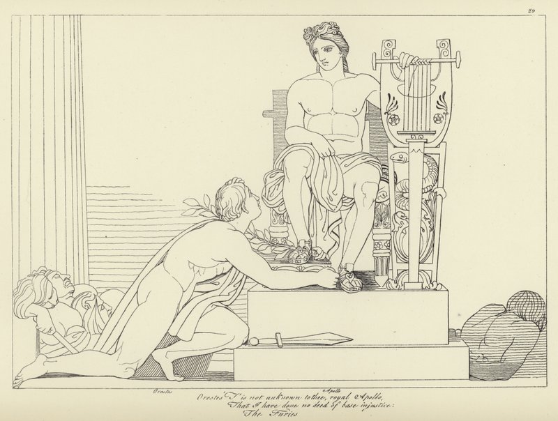 Les Furies - John Flaxman