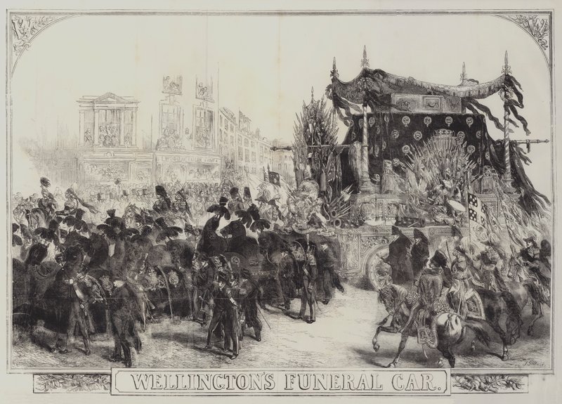 Le Char Funèbre de Wellington - John Gilbert