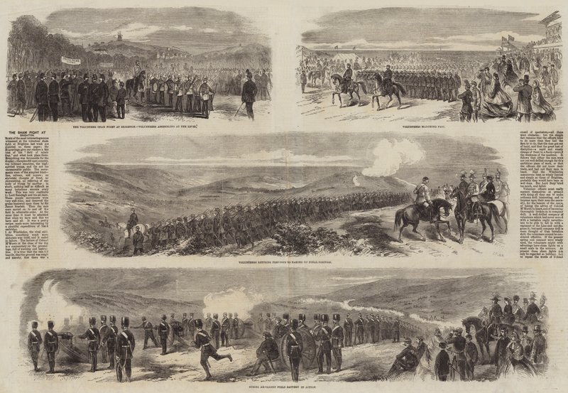 La Fausse Bataille à Brighton - John Palmer