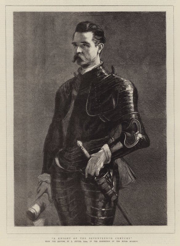 Un chevalier du XVIIe siècle - John Pettie