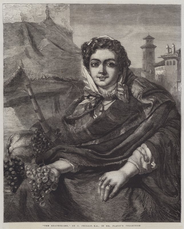 Le Vendeur de raisins - John Phillip