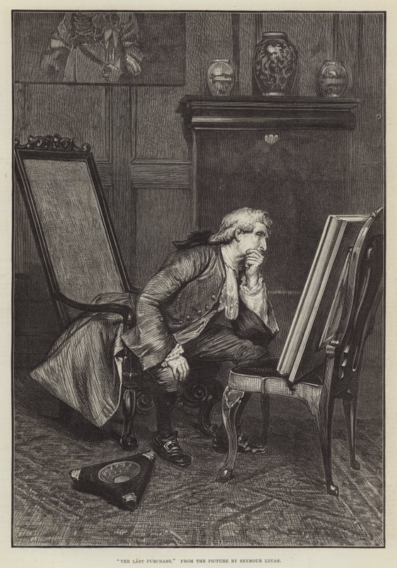 Le dernier achat - John Seymour Lucas