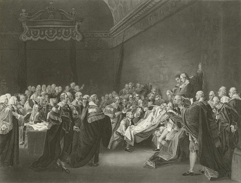 Mort du Comte de Chatham, 1778 - John Singleton Copley
