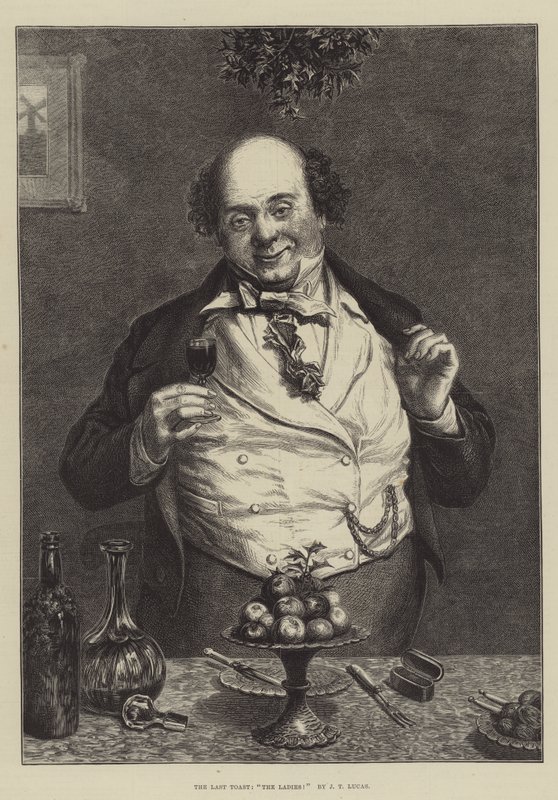 Le dernier toast, les dames ! - John Templeton Lucas