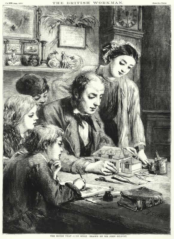 La maison que John a construite - John (after) Gilbert