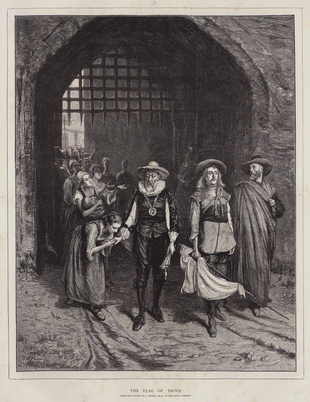 Le Drapeau de trêve - John (after) Pettie