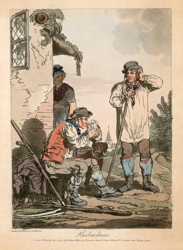 Laboureurs - John Augustus Atkinson
