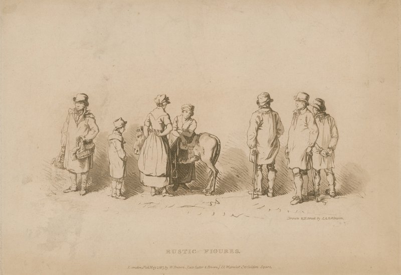 Figures Rustiques - John Augustus Atkinson