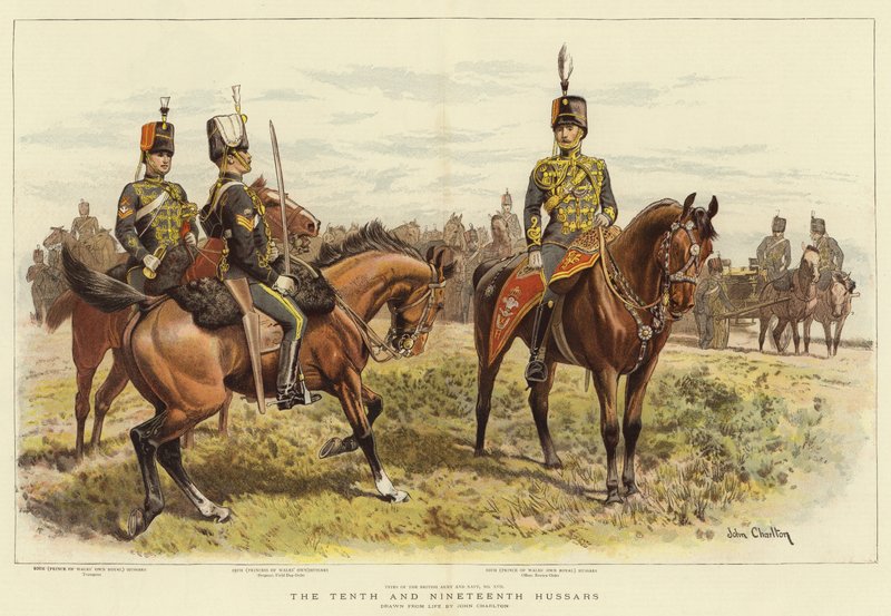 Les dixième et dix-neuvième hussards - John Charlton