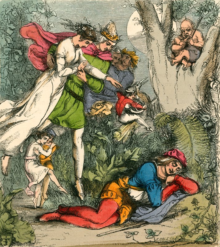 Le Rêve de Robin Goodfellow au Pays des Fées - John Franklin