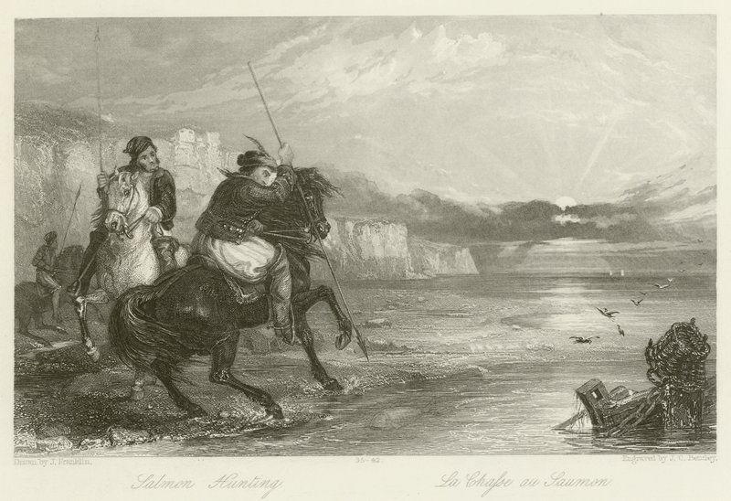 Chasse au saumon - John Franklin