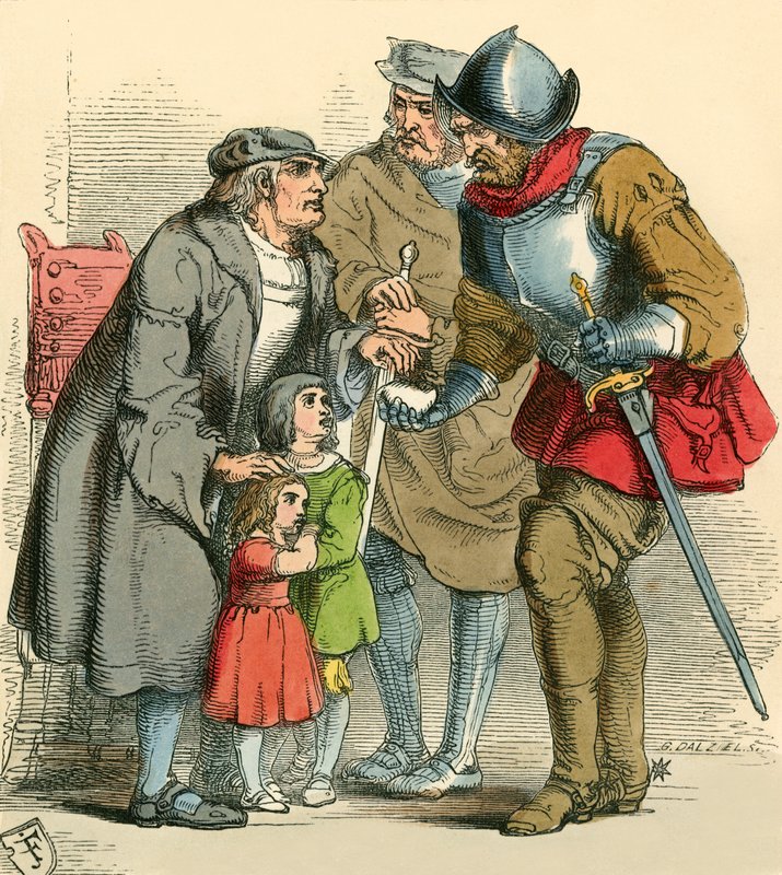 Les enfants emmenés par les bandits - John Franklin