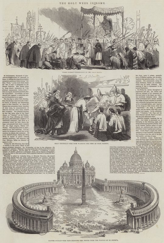 La Semaine Sainte à Rome - John Gilbert