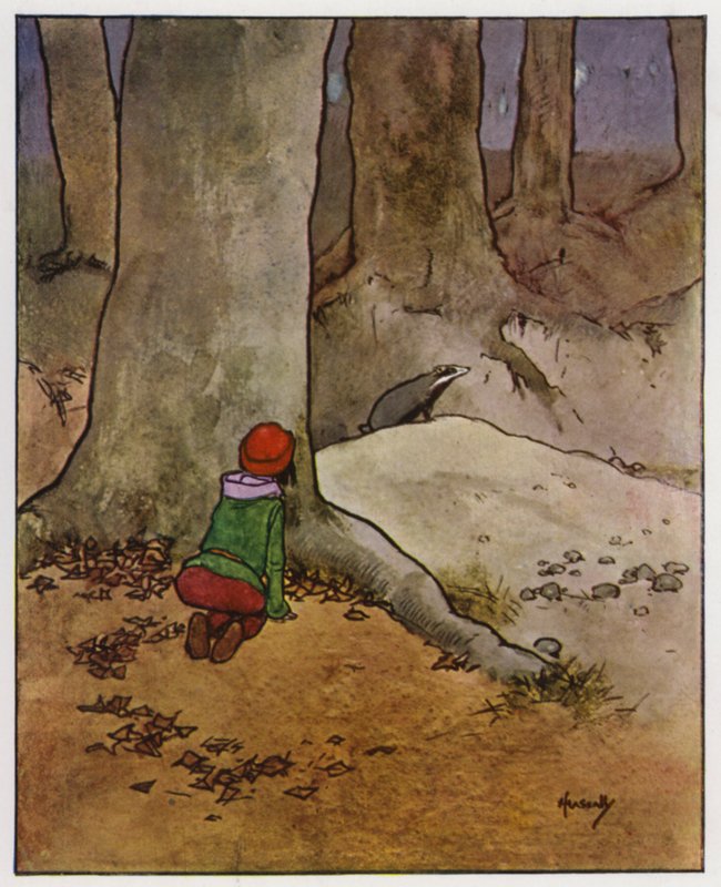 Le blaireau - John Hassall