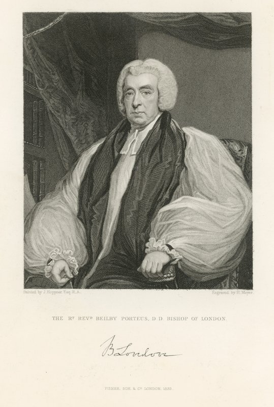 Portrait de Beilby Porteus - John Hoppner