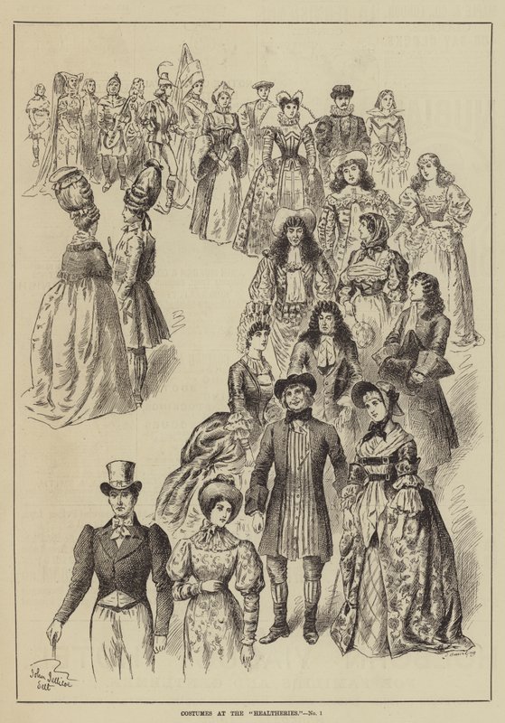 Costumes aux Healtheries - John Jellicoe