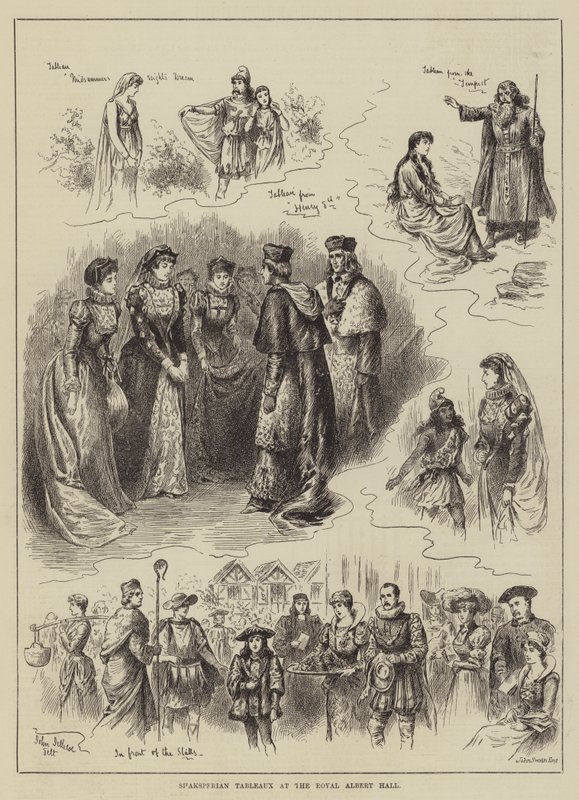 Tableaux shakespeariens au Royal Albert Hall - John Jellicoe