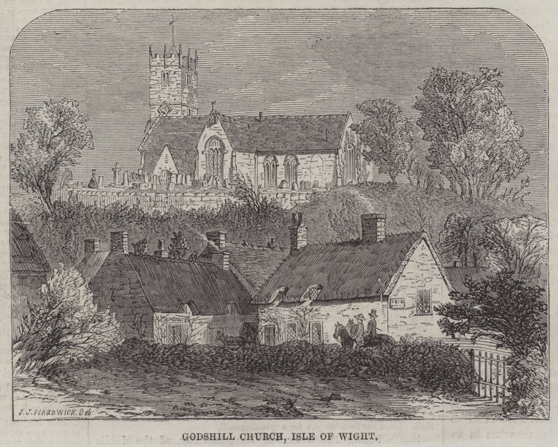Église de Godshill, Île de Wight - John Jessop Hardwick