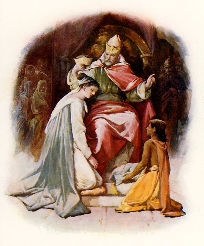 Esther couronnée par le roi Assuérus - John Lawson