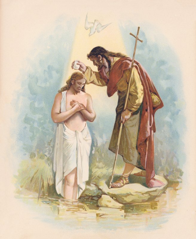 Jésus est baptisé - John Lawson