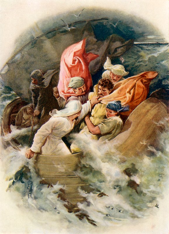 Jonas est jeté à la mer - John Lawson