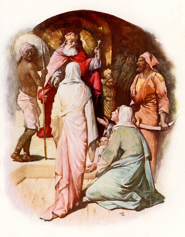 Le jugement de Salomon - John Lawson