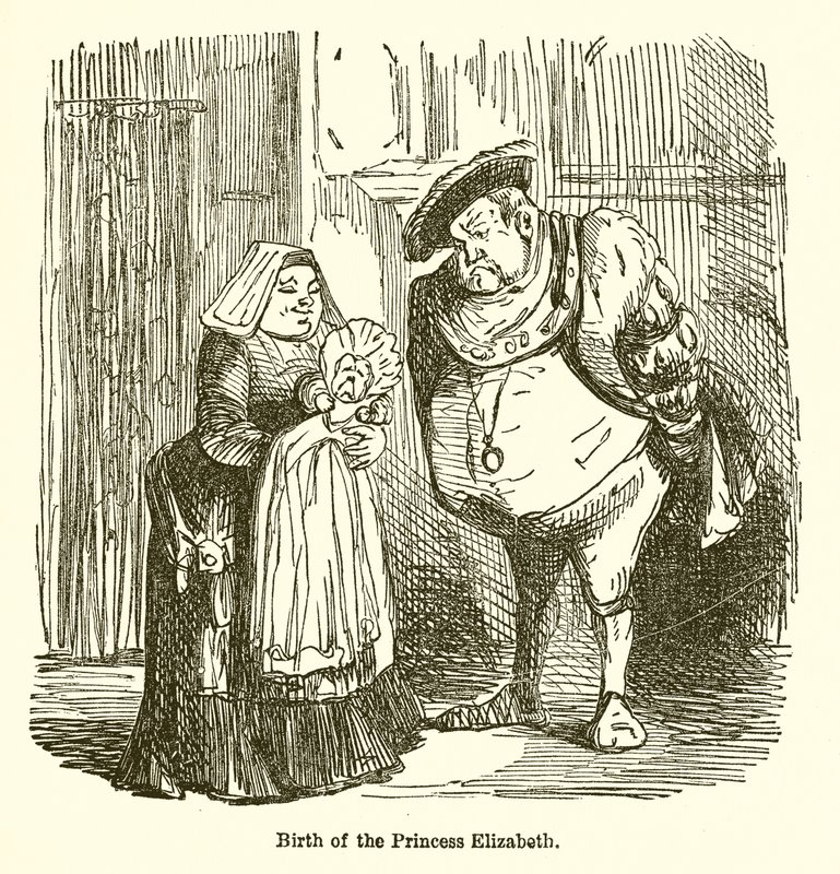 Naissance de la princesse Élisabeth - John Leech