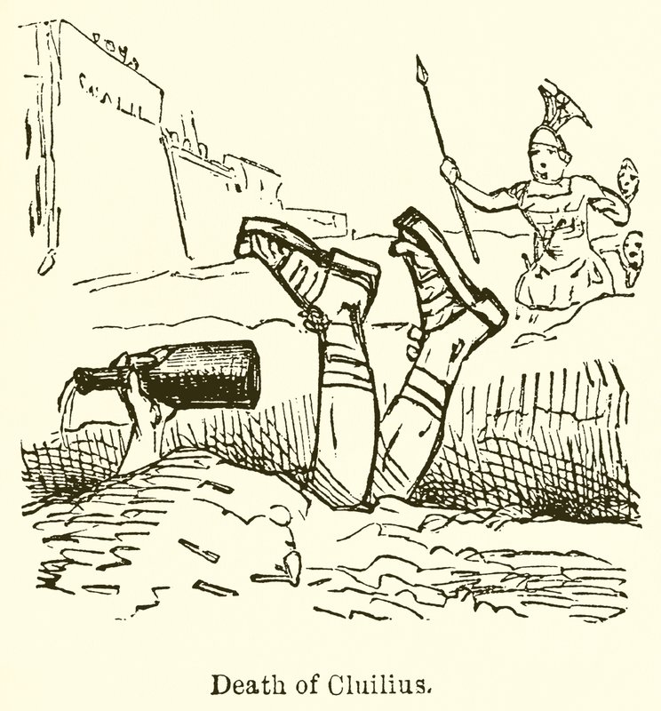Mort de Cluilius - John Leech