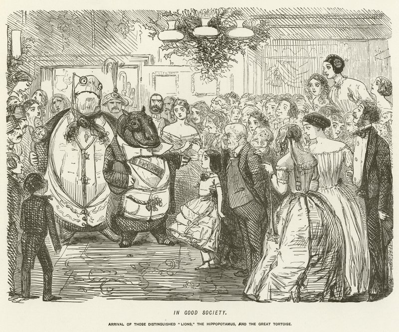 En bonne société - John Leech