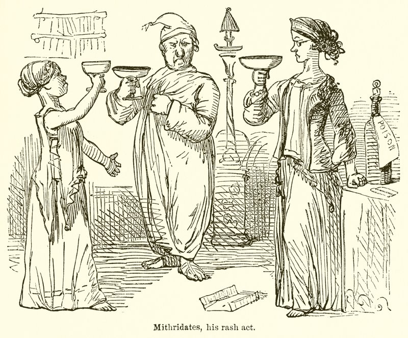 Mithridate, son acte téméraire - John Leech