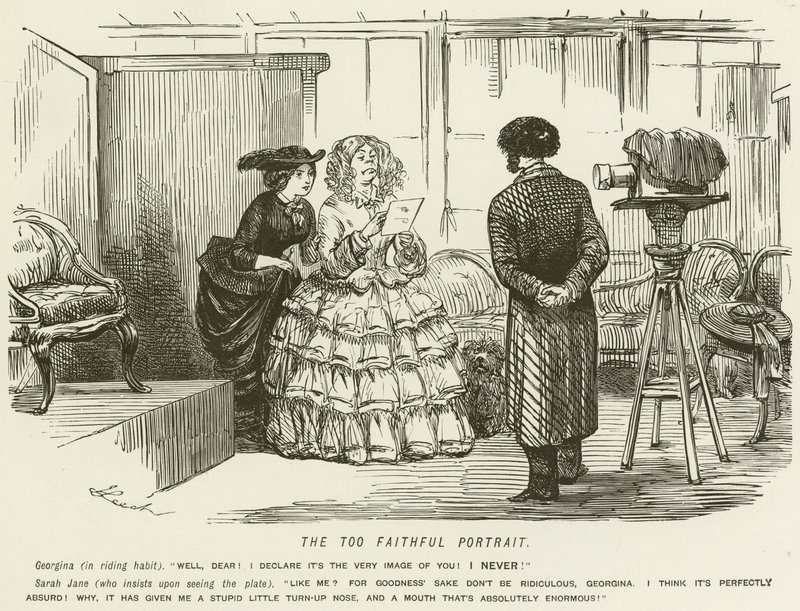 Le portrait trop fidèle - John Leech